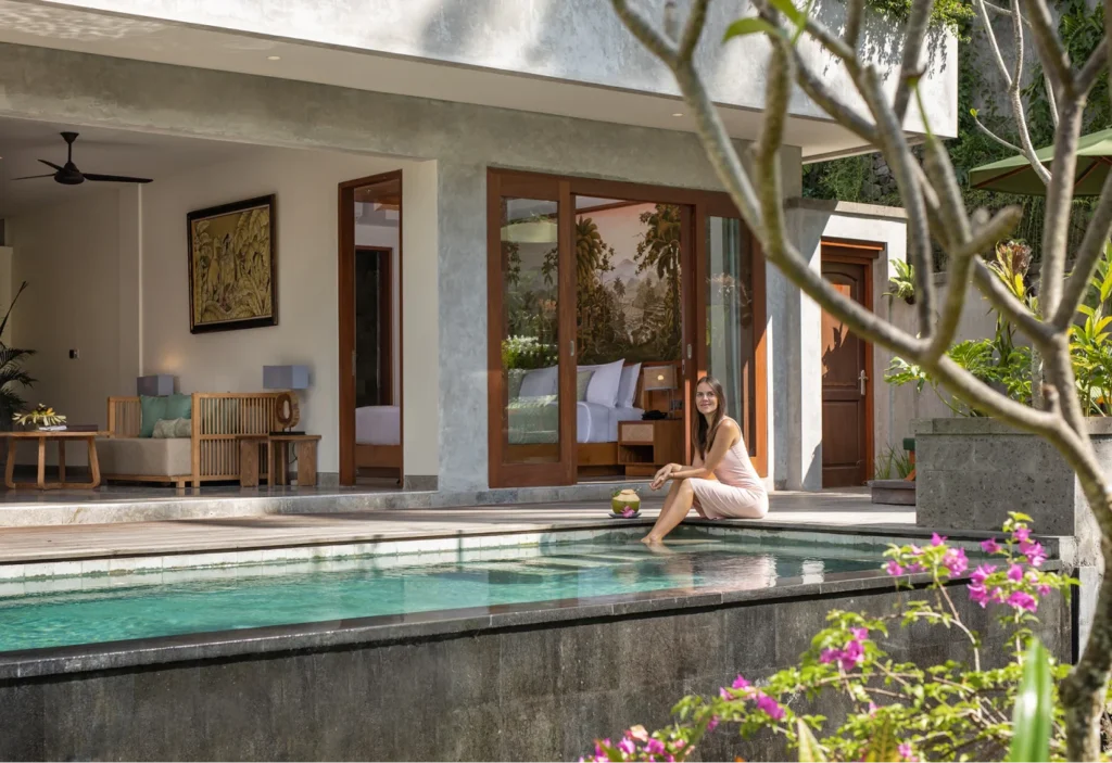 two bedroom private pool vila