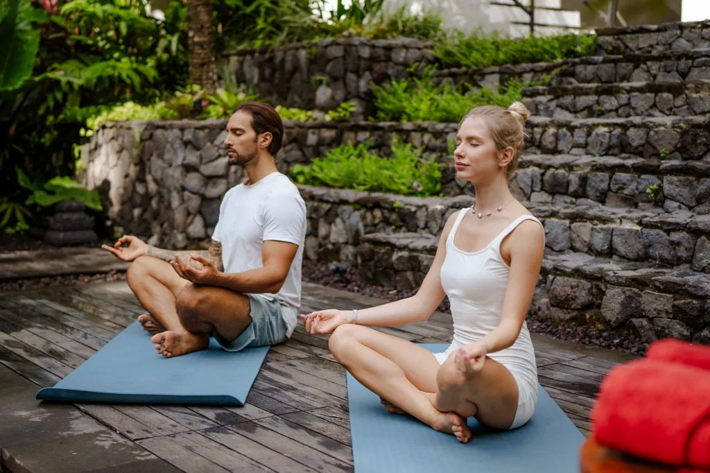 Yoga Pose Pool Deck 2