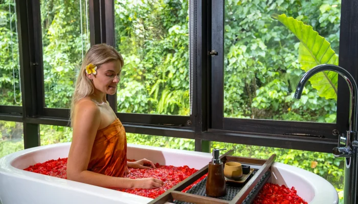 Intimate Flower Bath