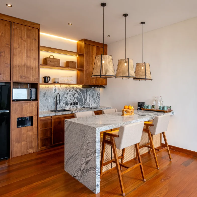 One Bedroom Pool Villa Kitchen Area