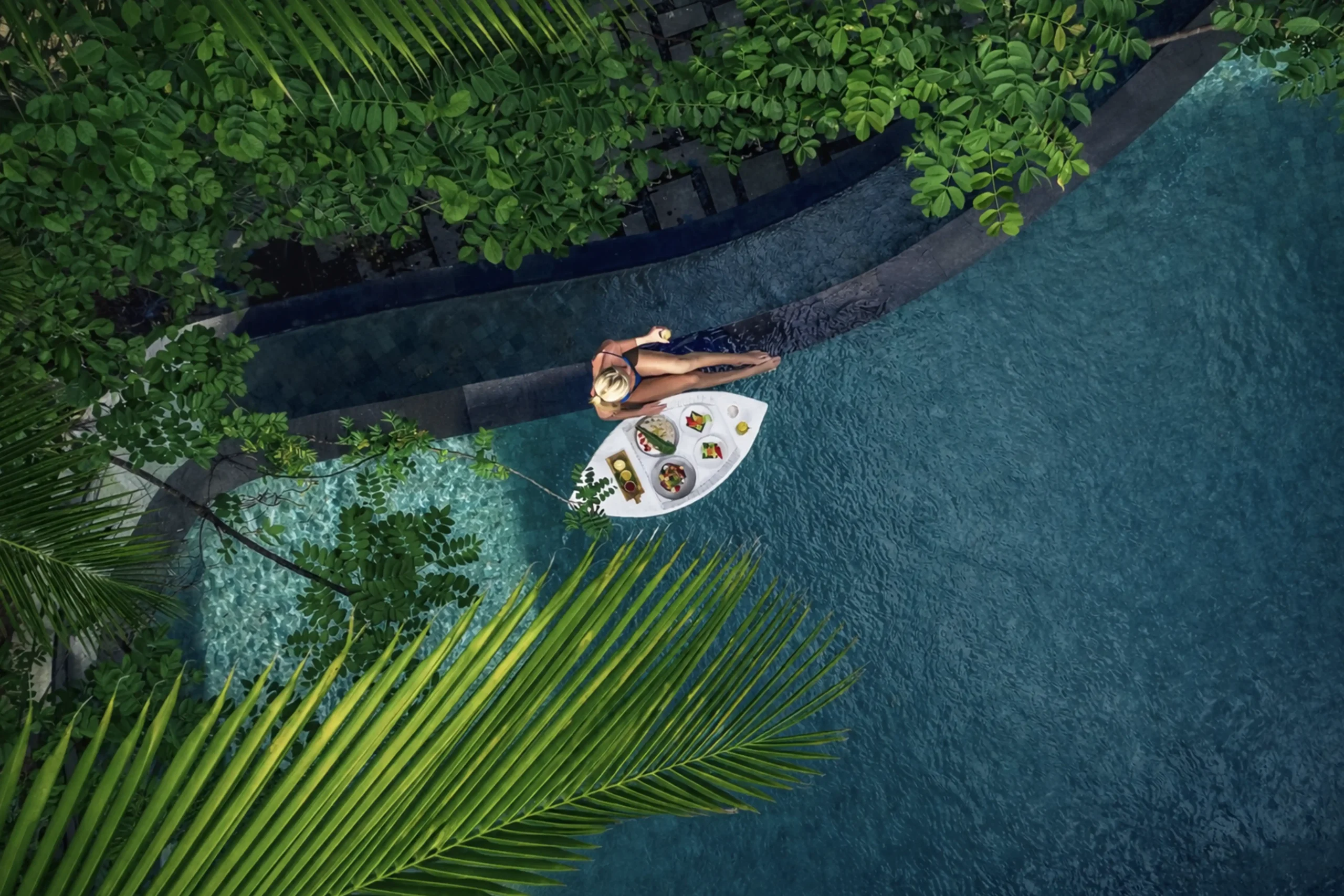 Floating Breakfast Adiwana Unagi
